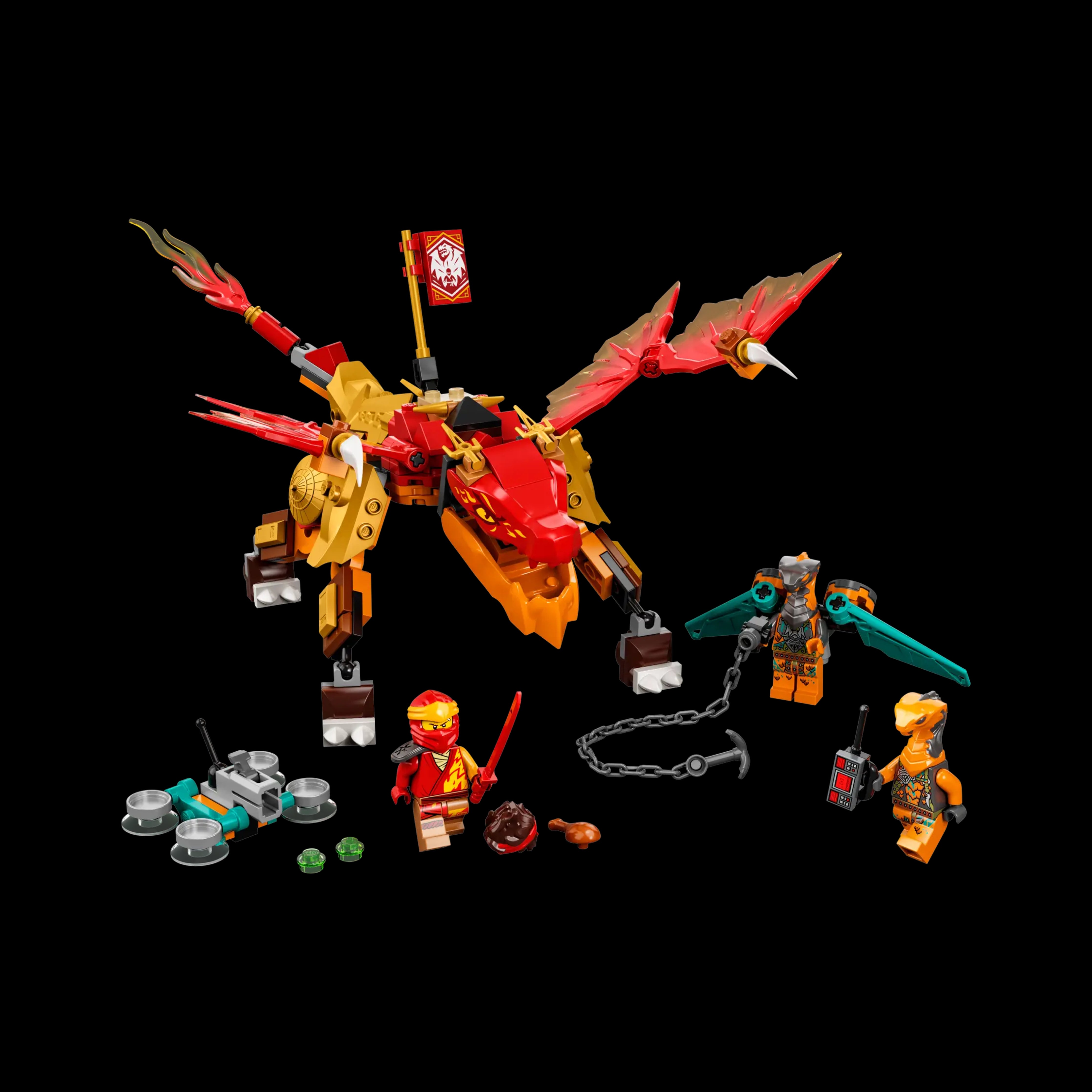 Ninjago™ Kai's fire dragon EVO 71762 – Noble Nostalgics
