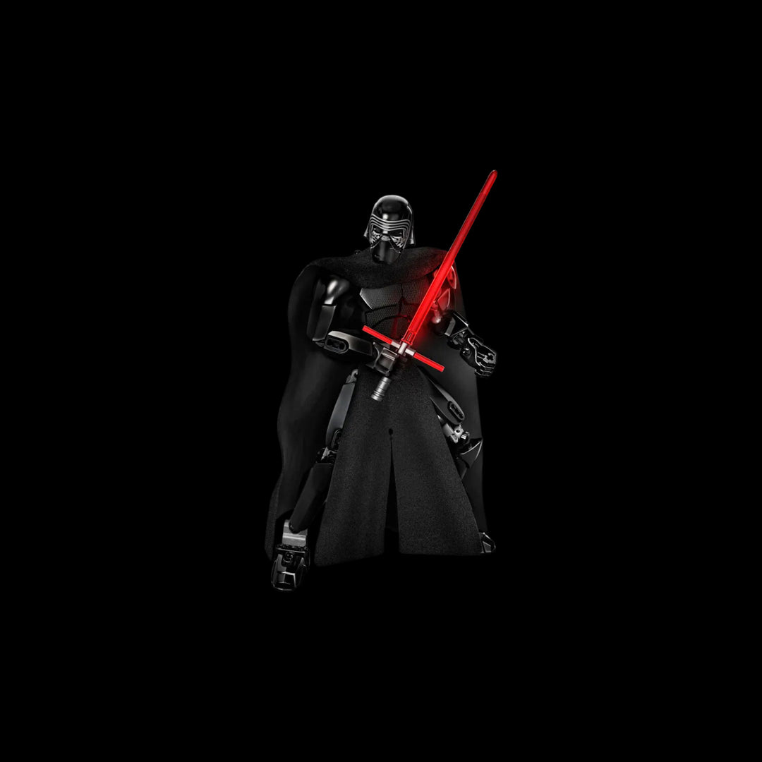 Fully asambal Kylo Ren 75117 with all element
