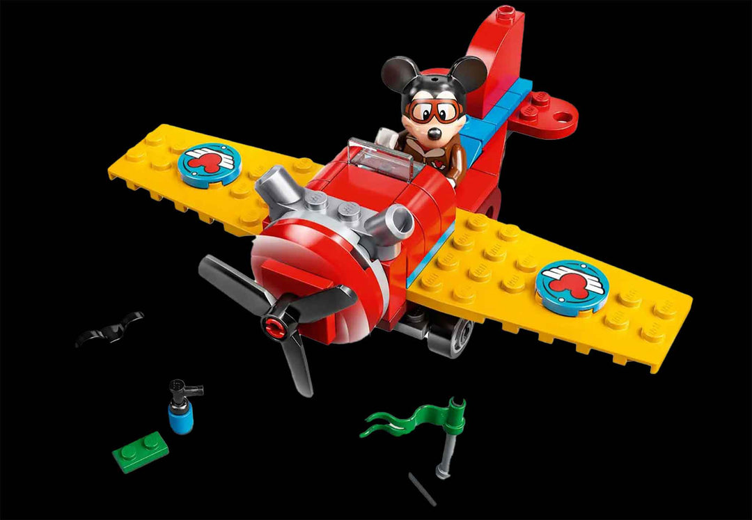 LEGO Disney 10772 Mickey Mouse's Propeller plane red and yellow