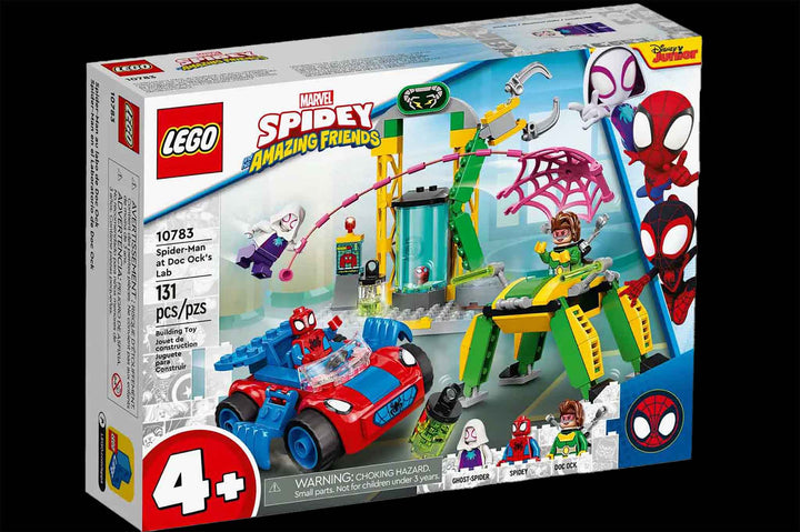 LEGO Marvel's Spider-Man at Doc Ock's Lab Box 10783