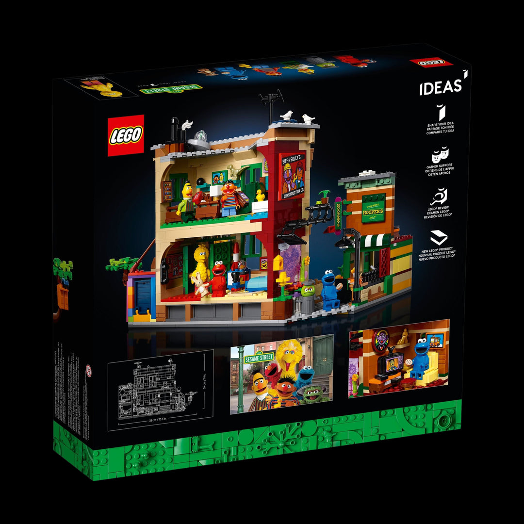 Lego box of 123 Ssesame Street 21324