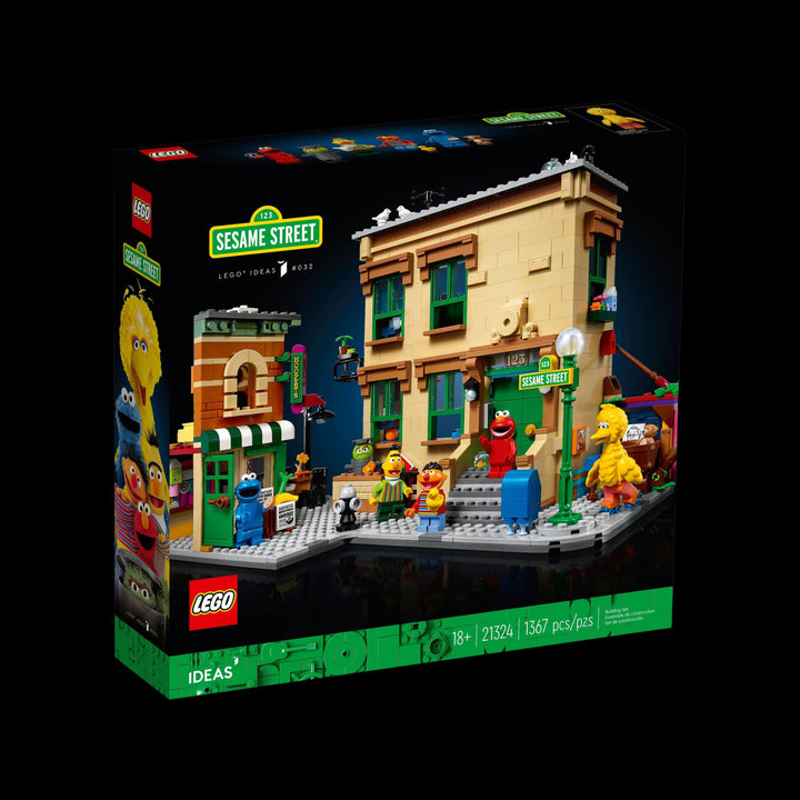 Lego box of 123 Ssesame Street 21324