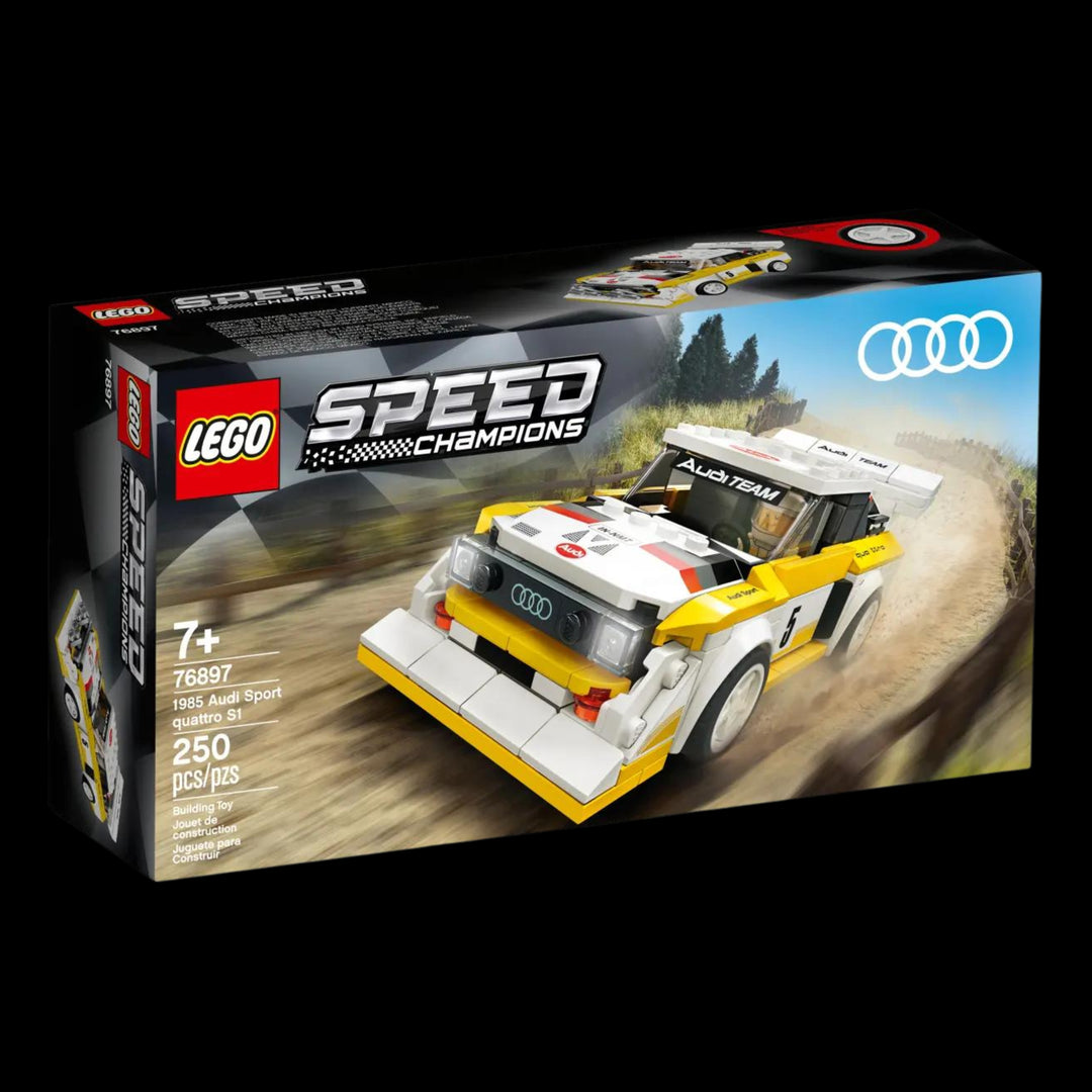 Lego box of 1985 Audi Sport quattro S1 76897