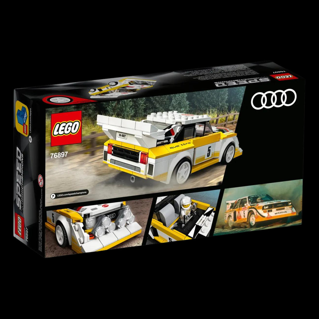 Lego box of 1985 Audi Sport quattro S1 76897