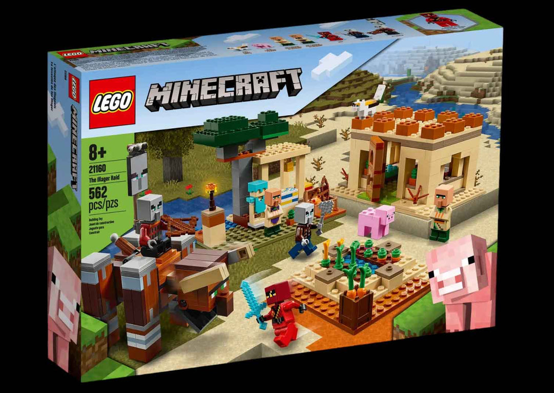 LEGO minecrafte The Illager raid set box
