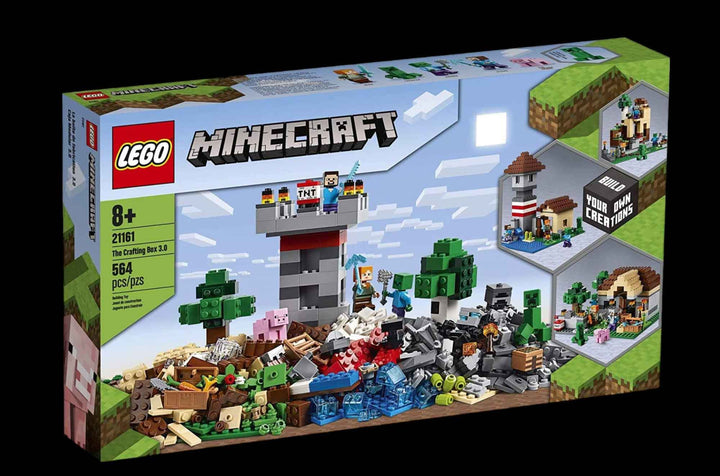 LEGO Minecraft 3.0 crafting box set, box