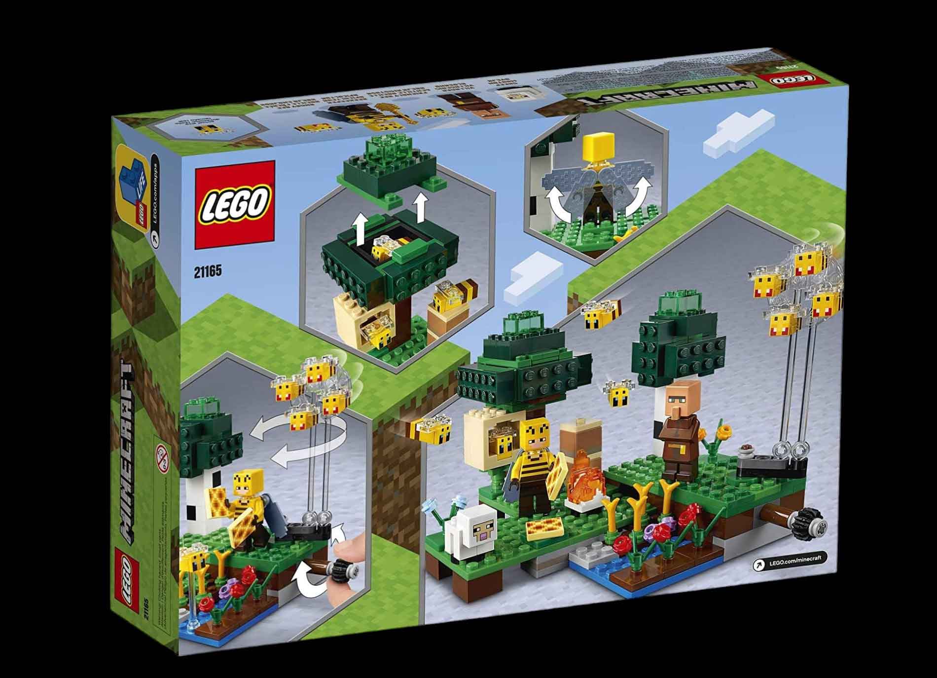 ビビンバ Build Buzzing Adventures with LEGO® Minecraft™ The Bee Farm (21165