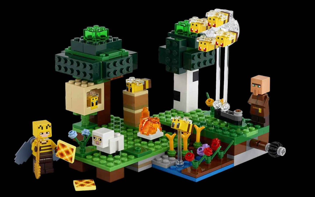 LEGO minecraft the bee farm build
