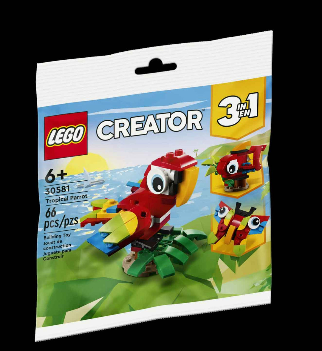 LEGO Tropical Parrot 3 in 1 lego package