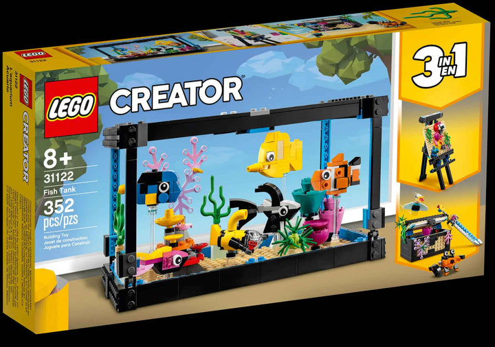 LEGO creator 3 in 1 fish tank box