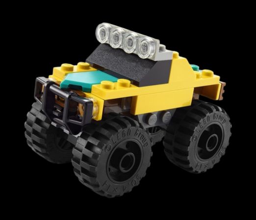 side view of Monster truck polly 30594