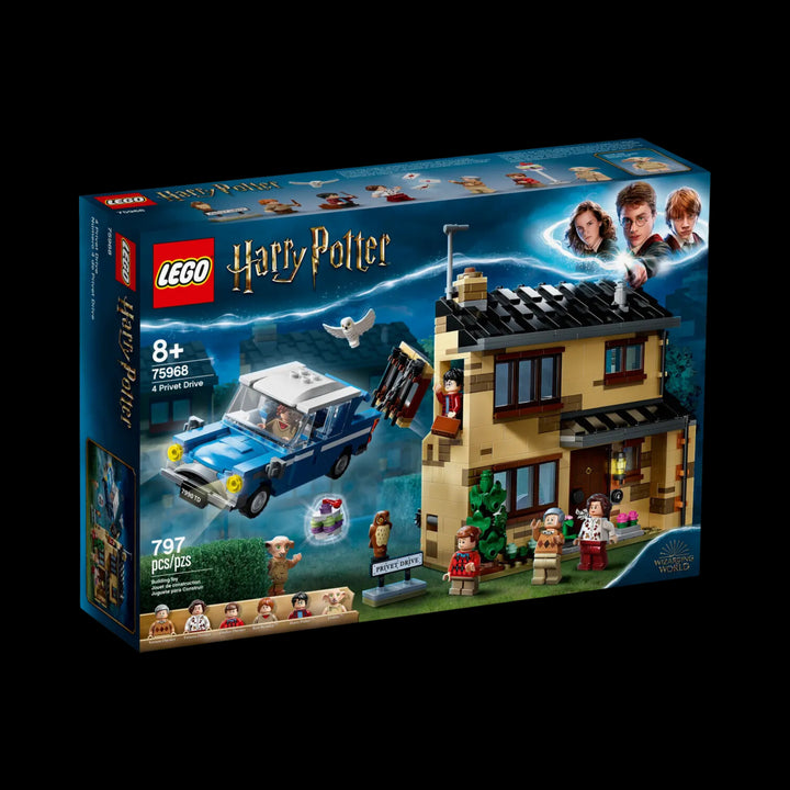 lego box of 4 privet drive 75968 