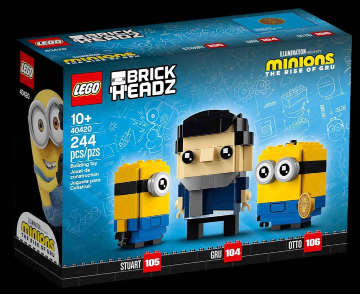 LEGO brickheadz Minions The Rise of Gru lego box