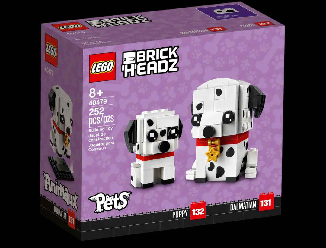 LEGO Brickheadz pets damation dog and puppy lego box