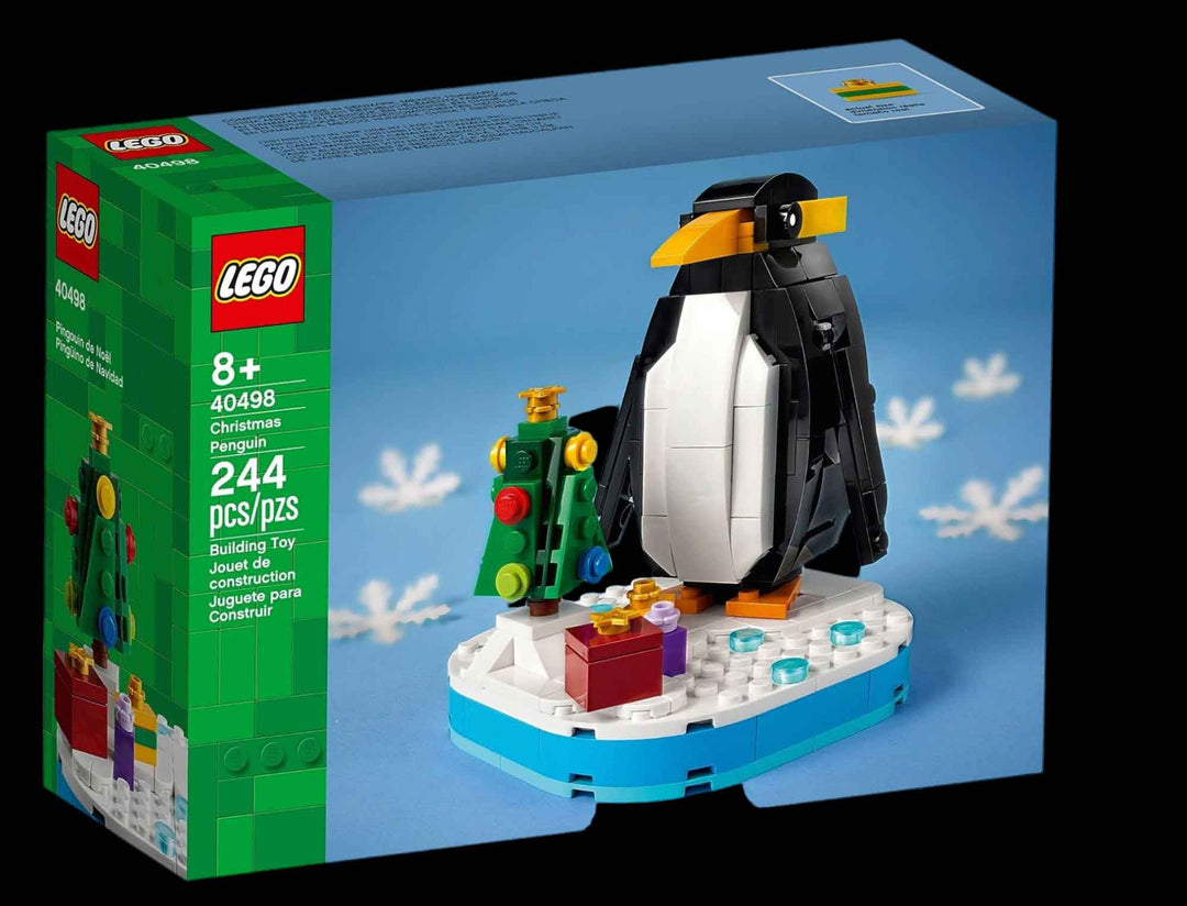 LEGO Christmas penguin lego box