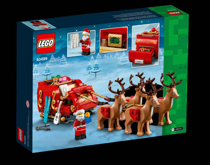 LEGO Santa's sleigh lego box