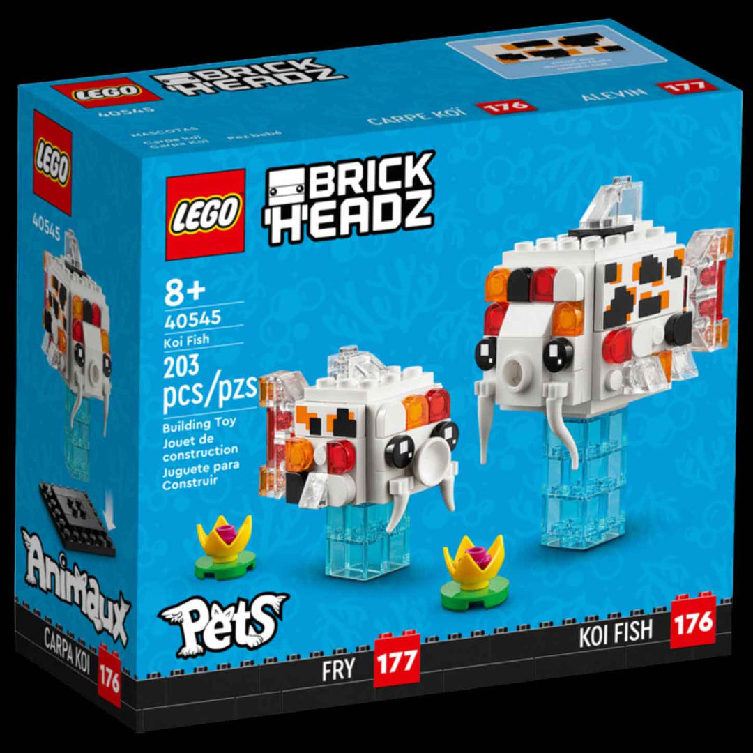 LEGO Brickheadz pets Koi fish box