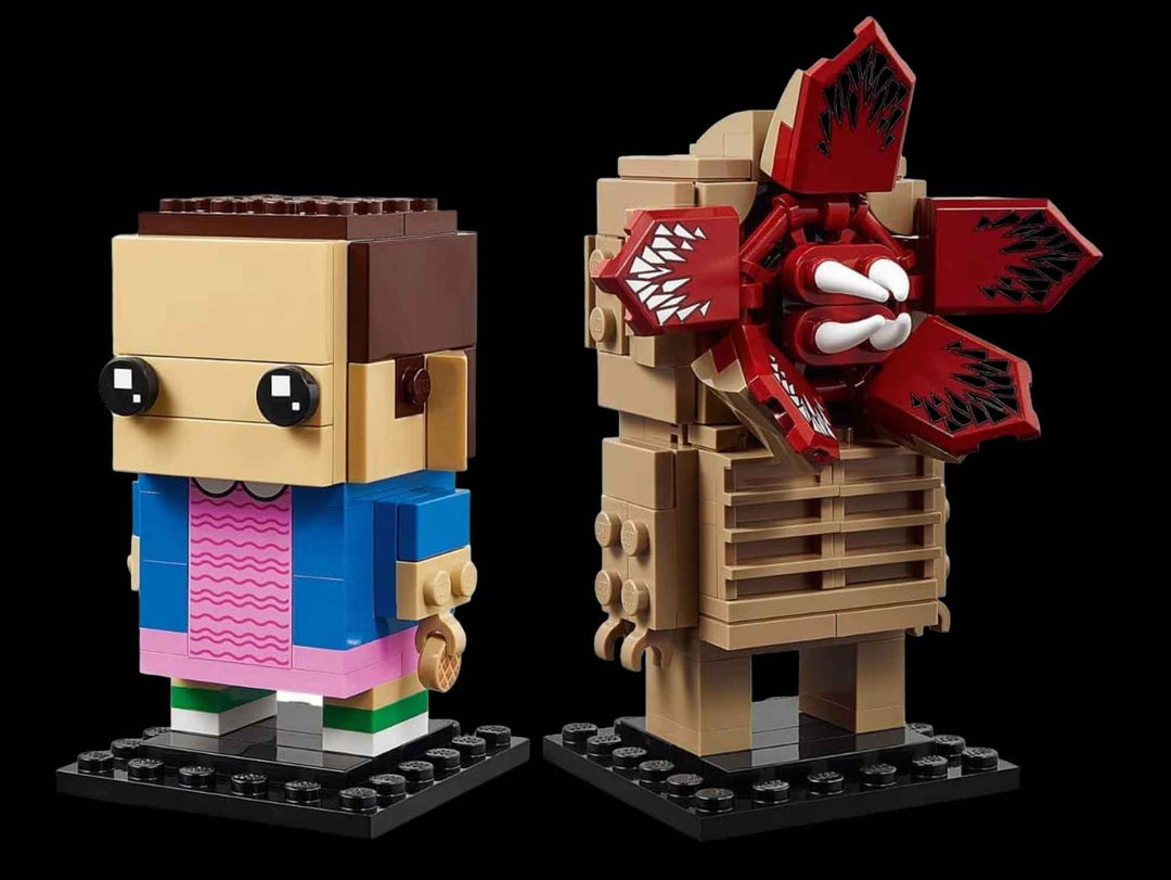 LEGO Brickheadz Netflix stranger things Eleven and demogorgon