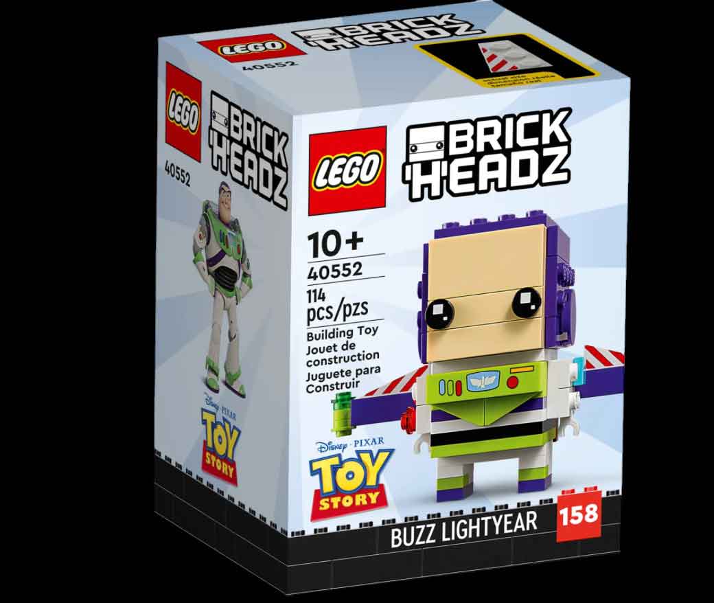 LEGO Brickheadz Buzz Lightyear box, Disney, Toy story