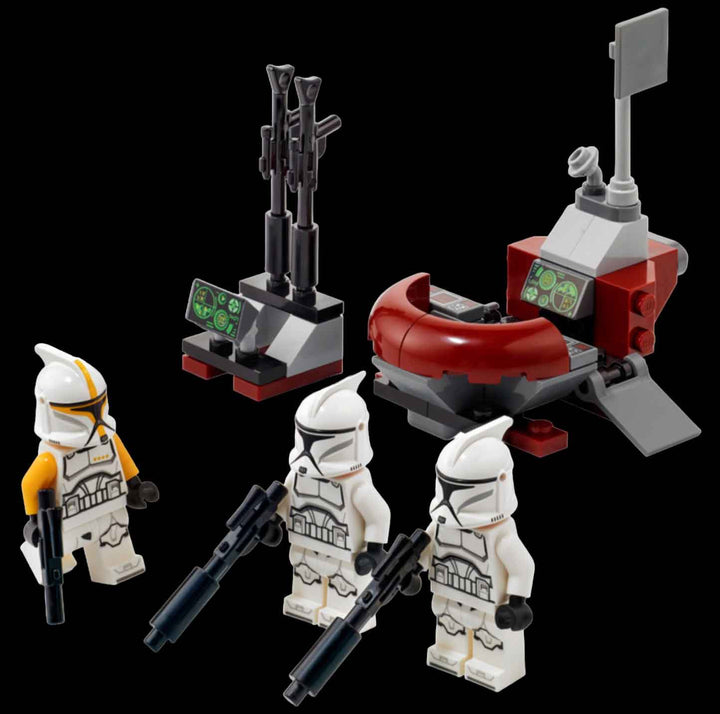 LEGO Star Wars Clone Tropper Command Station, Clone Trooper minifigures