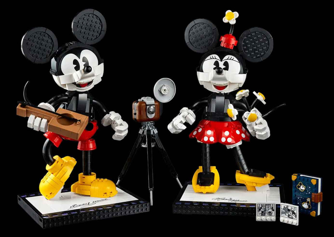 LEGO Mickey Mouse, Minnie Mouse, Disney, Camera, 