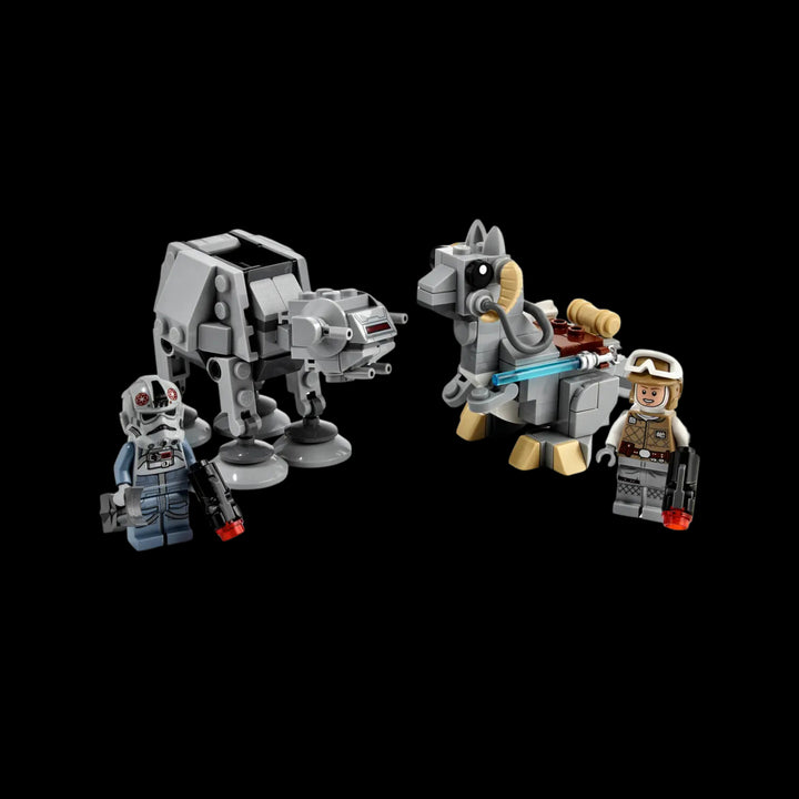 All elements of AT-AT microfighter 75298