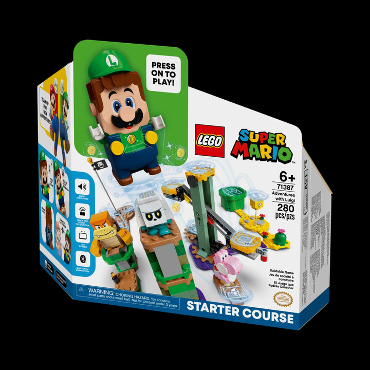 lego box of Adventures with Luigi 71387