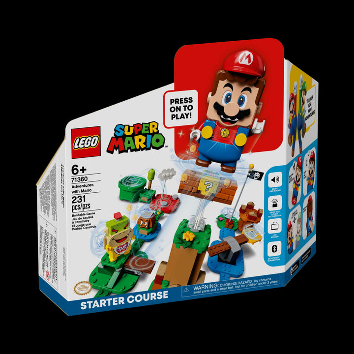 lego box of Adventures with Mario 71360