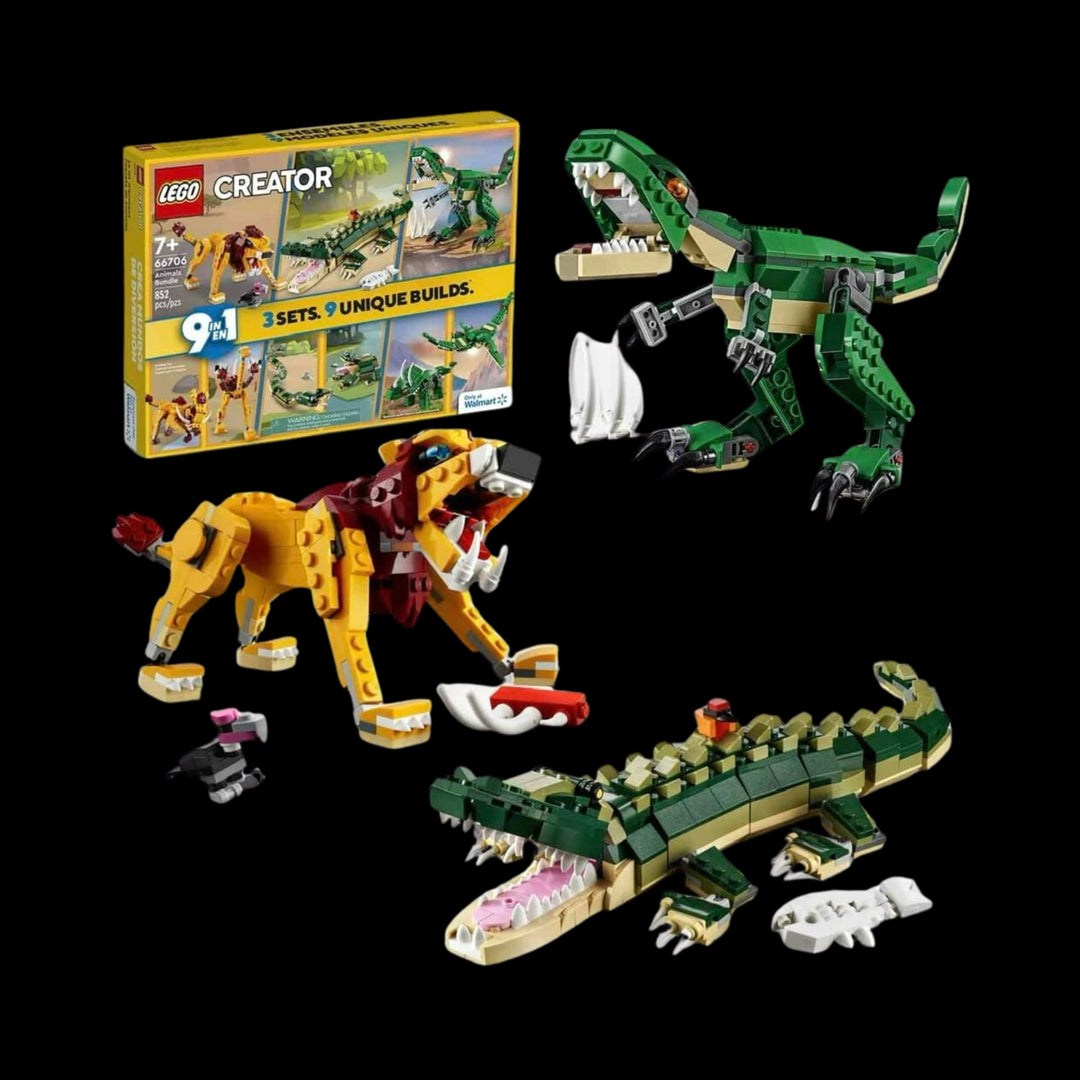 All element Animal bundle 66706 with lego box