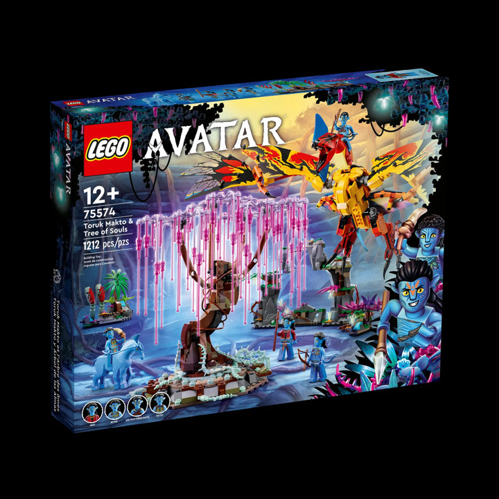 lego box of Avatar tree of souls 75574