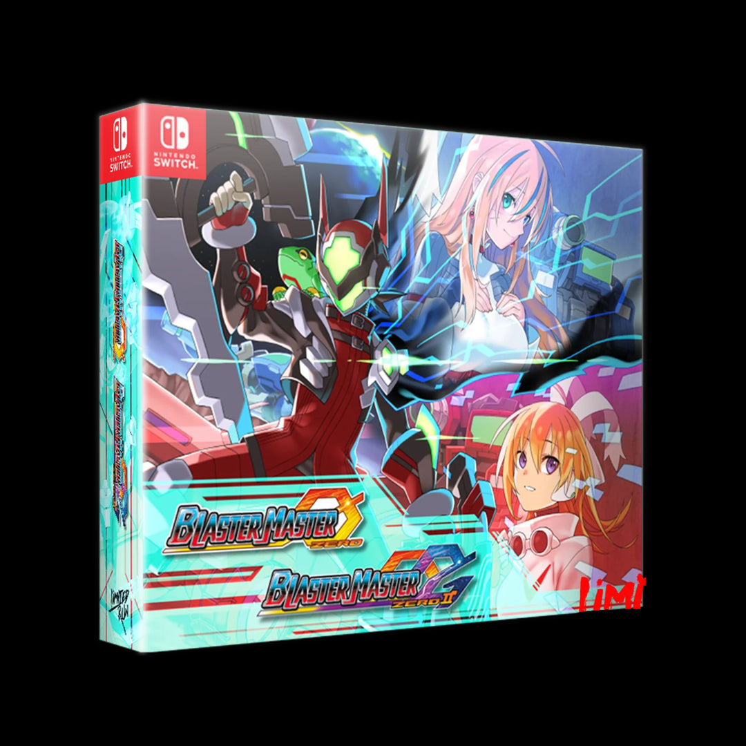 Front side of the case of BLASTER MASTER ZERO 1 & 2 COLLECTOR'S EDITION