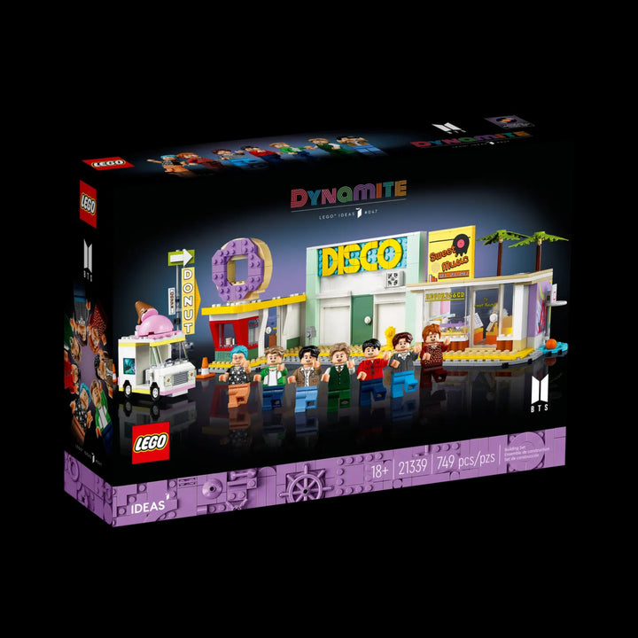 LEGO BOX OF BTS DYNAMITE 21339