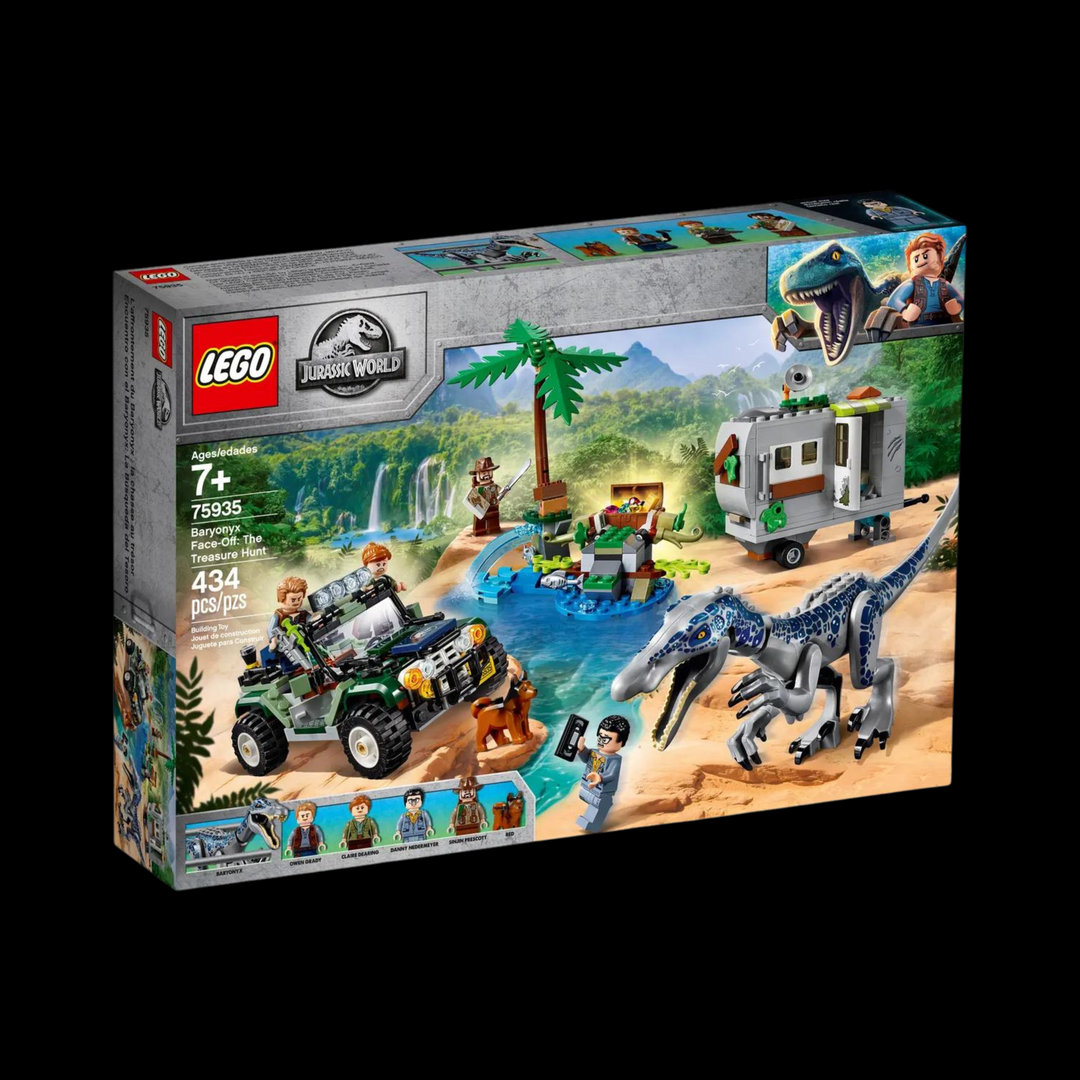 LEGO BOX OF  Baryonyx Face-Off: The Treasure Hunt