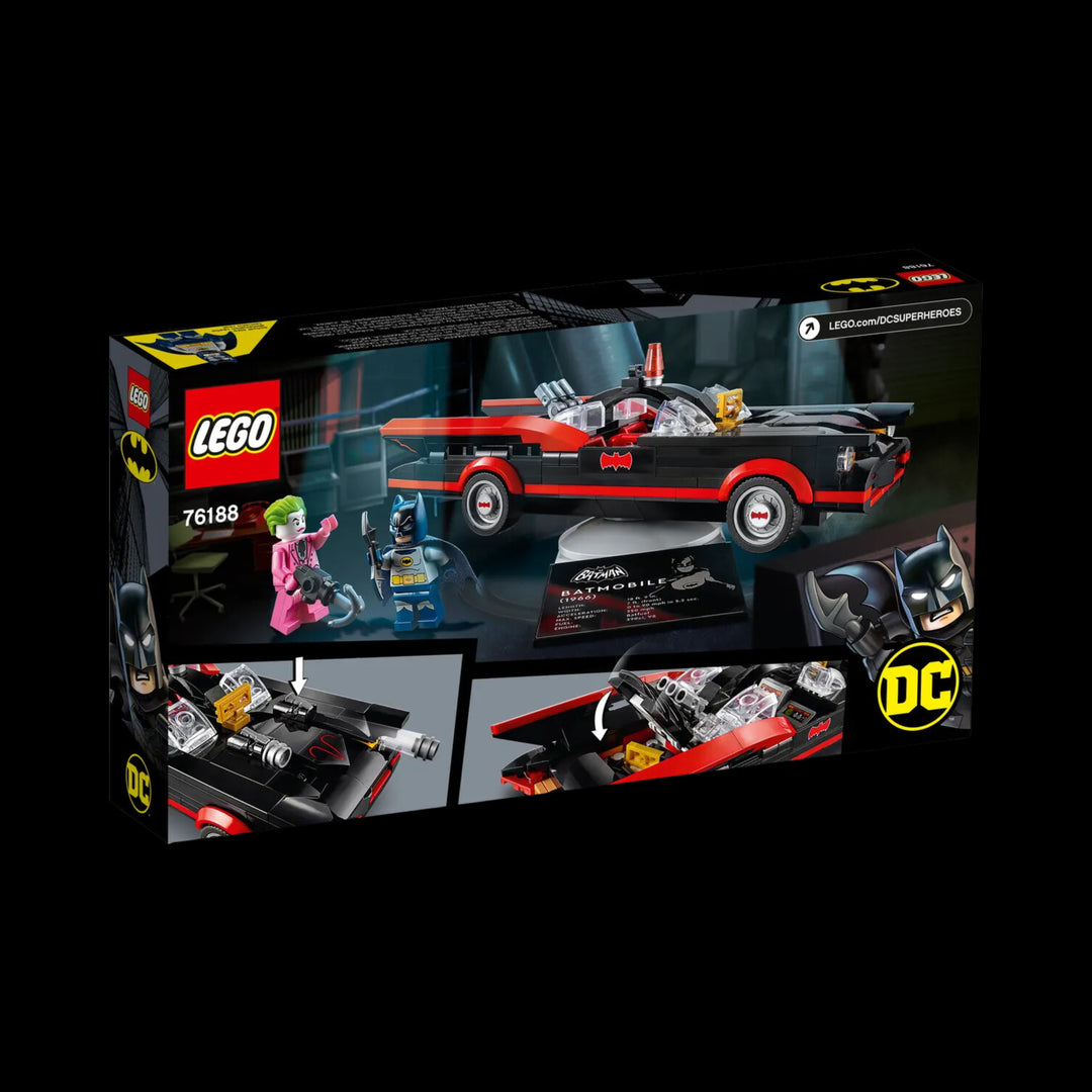 Lego box of Batman classic TV series Batmobile 76188