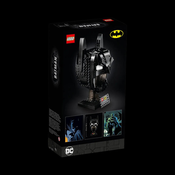 lego box of Batman helmet 76182