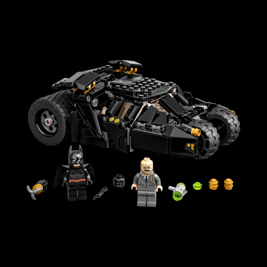 Fully asembel Batmobile tumbler 76239 with all elements