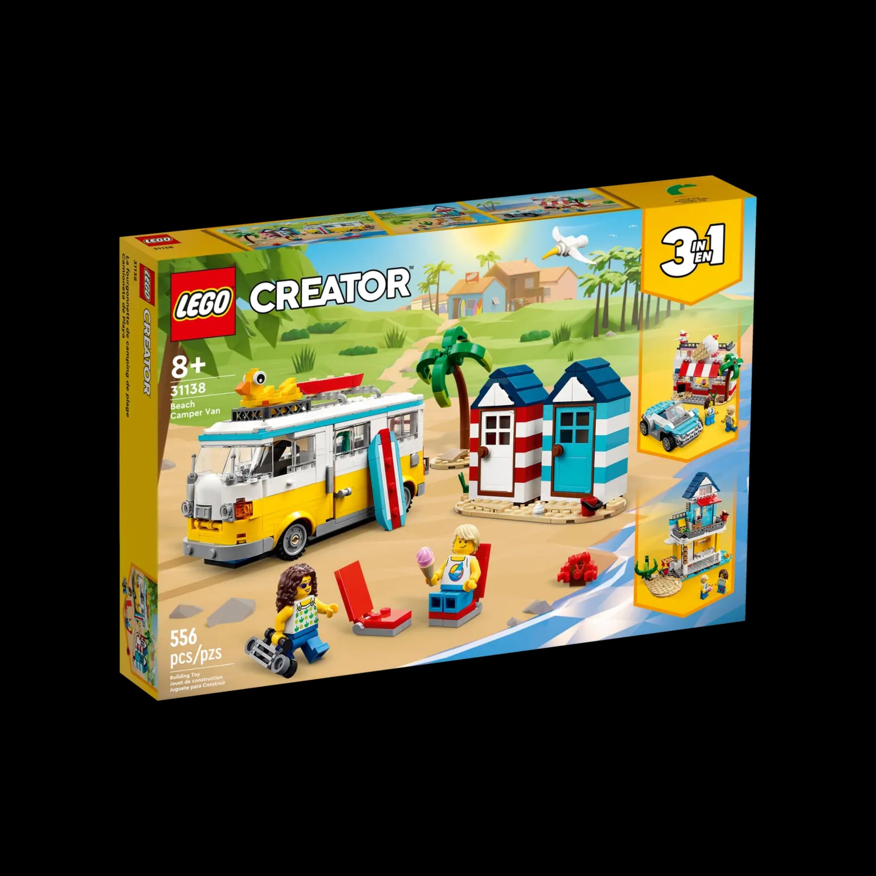 Creator™ 3-in-1 Beach Camper Van 31138