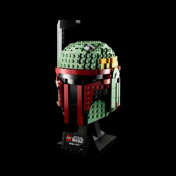 Fully assembel Boba Fett helmet 75277 with all element 