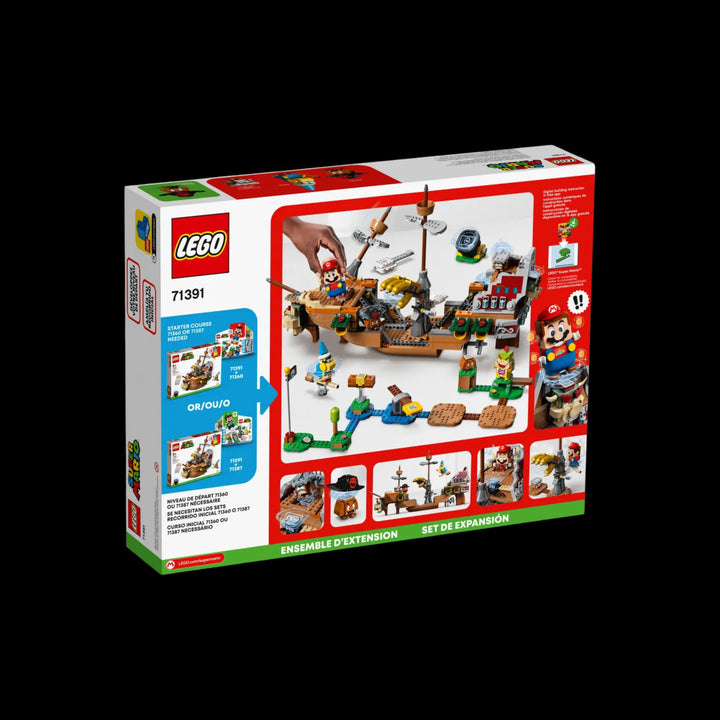 lego box of Bowsers air ship 71391