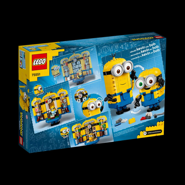 Lego box of Brick-built-minions-lair-75551_2