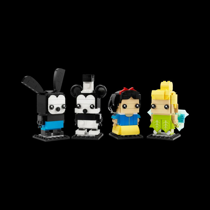 Front view of BrickHeadz Disney 100th Celebration 40622