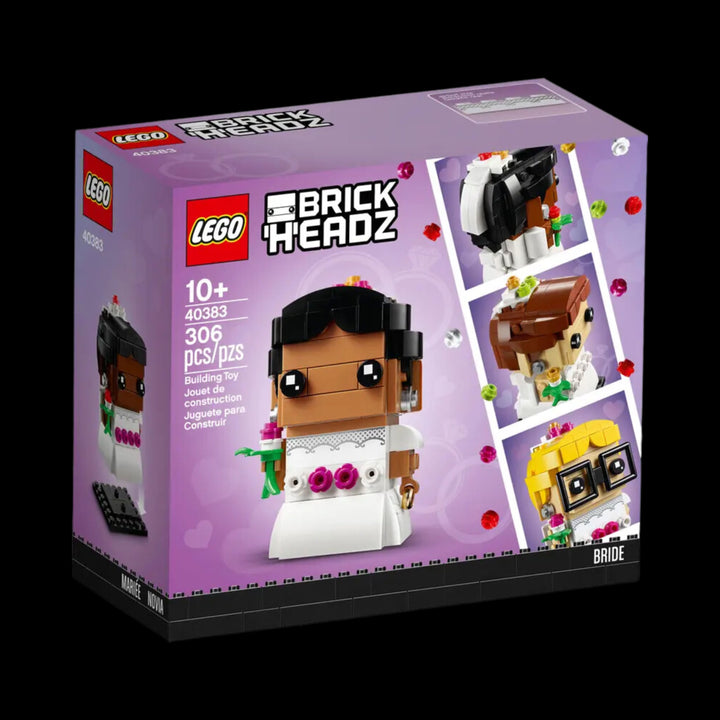 lego box of Bride brickheadz 40383