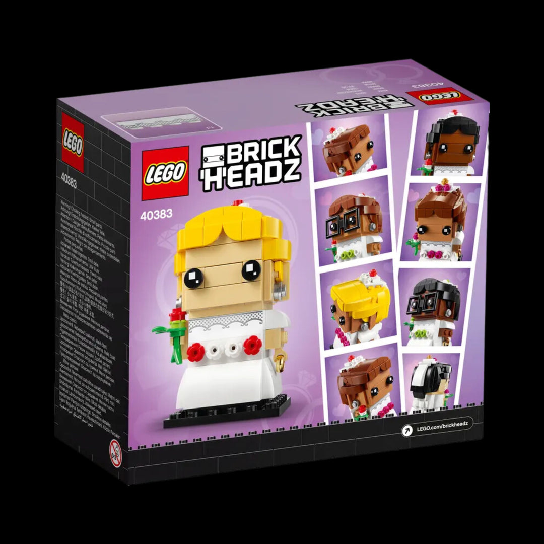 lego box of Bride brickheadz 40383