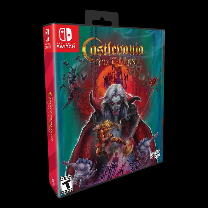 FRONT SIDE OF CASTLEVANIA ANNIVERSARY COLLECTION-BLOODLINES EDITION