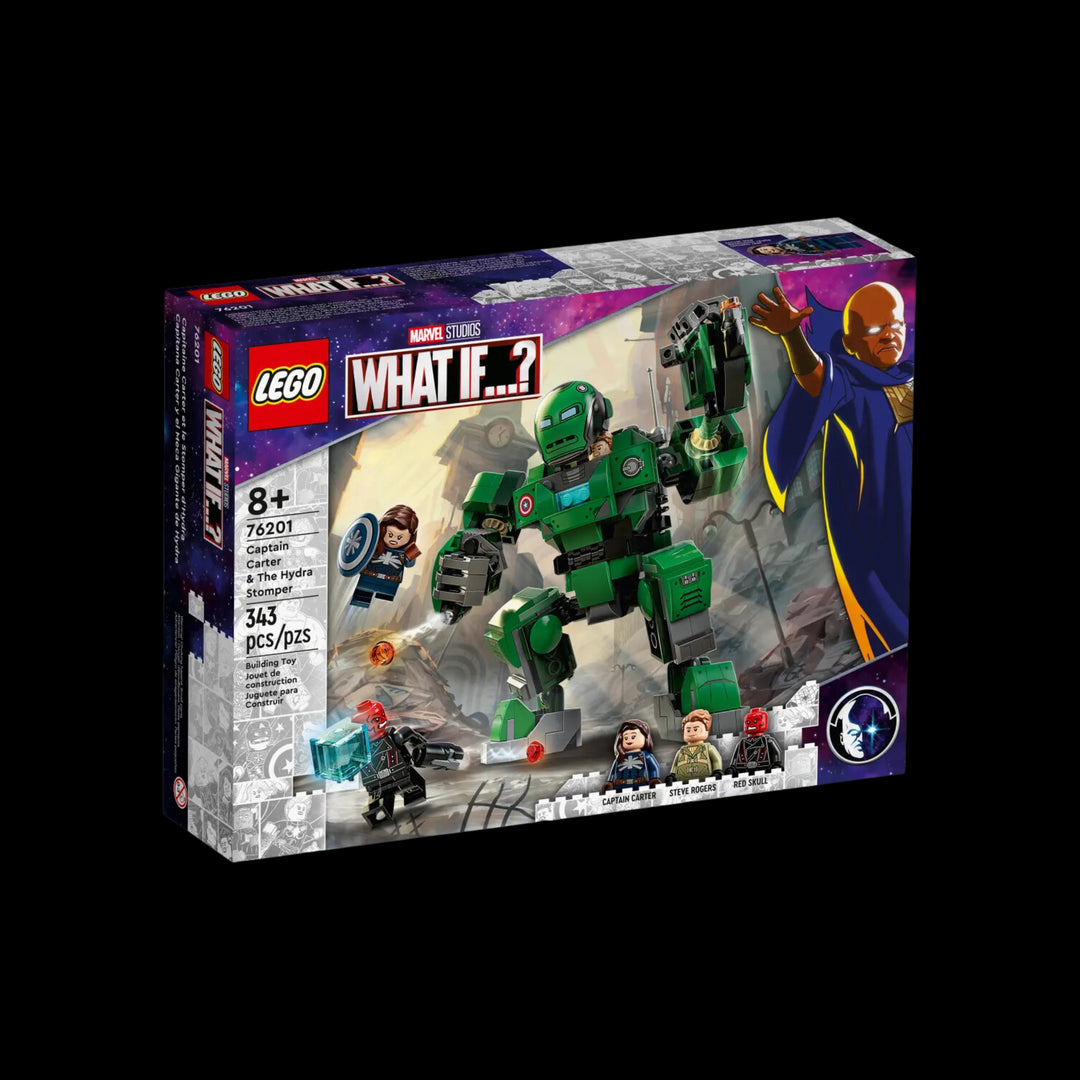 Lego box of Captain Carter and the hydra stomper 76201