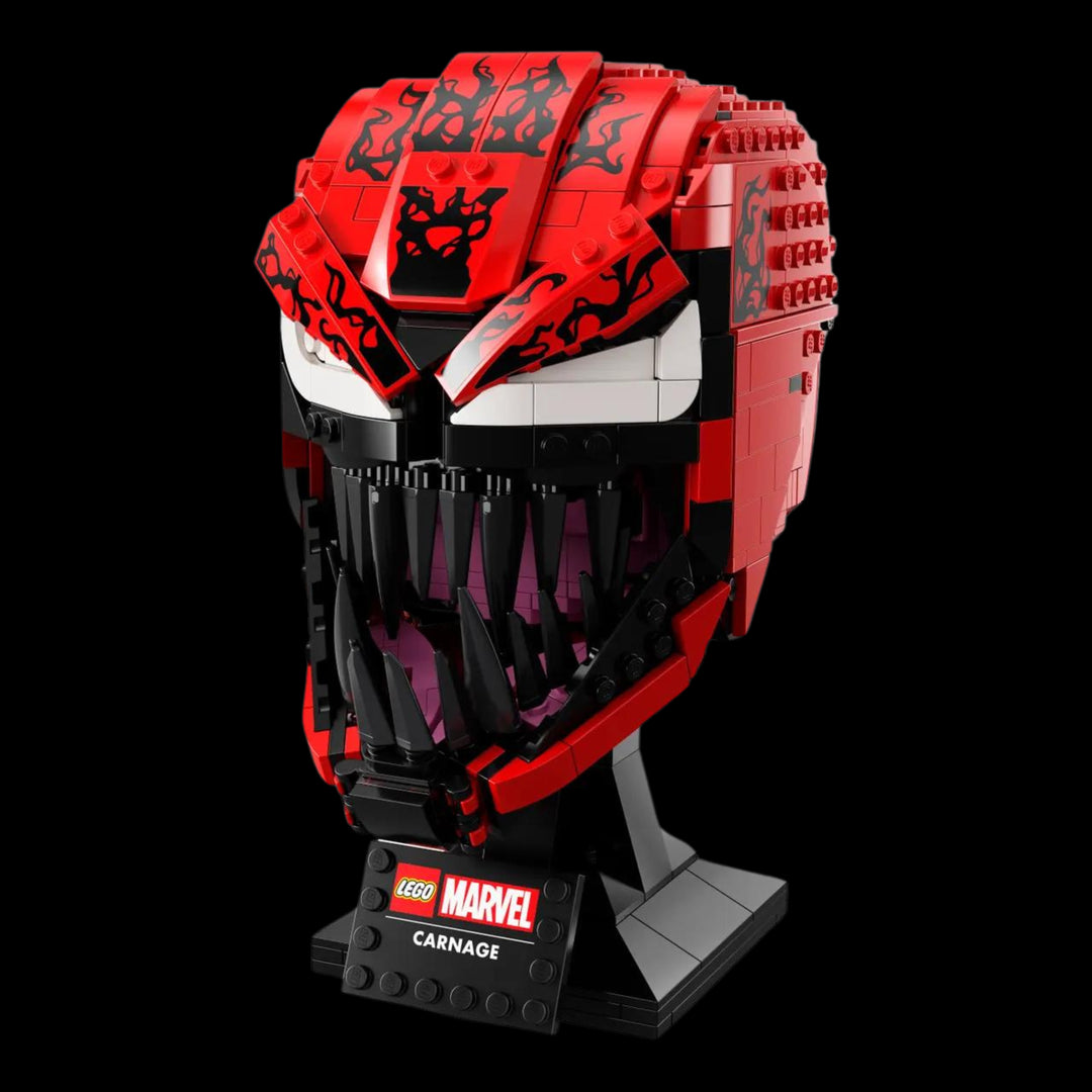 Front view of Carnage helmet 76199