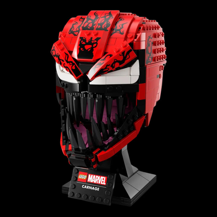 Front view of Carnage helmet 76199