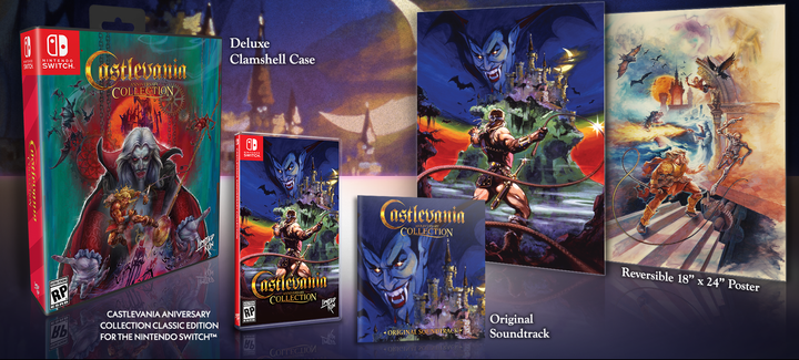 CASTLEVANIA ANNIVERSARY COLLECTION-BLOODLINES EDITION (NSW) - Noble Nostalgics