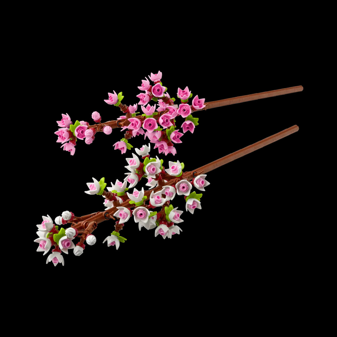 Fully assembel Cherry Blossoms 40725 with all elements