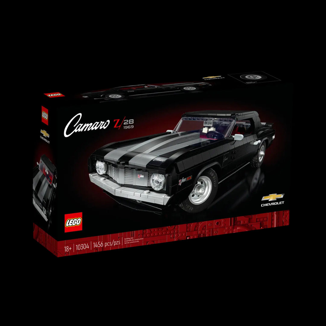 lego box of Chevy Camaro Z28 1969 10304